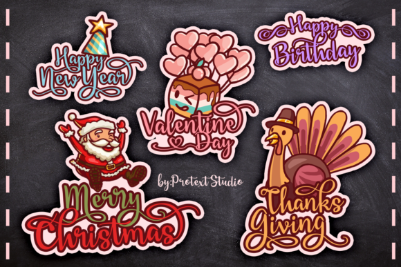Berry Much Font Poster 2