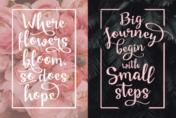 Berry Much Font Poster 7