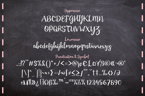 Berry Much Font Poster 8