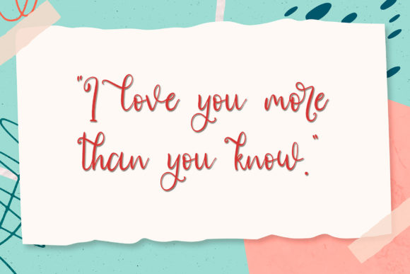 Berrylove Font Poster 3