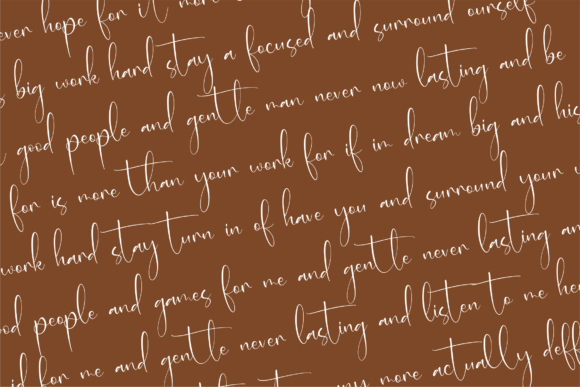 Berthalia Donatha Font Poster 8