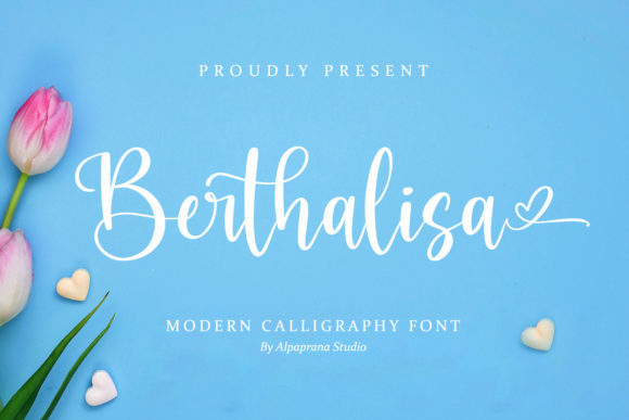 Berthalisa Font Poster 1