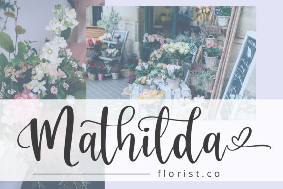 Berthalisa Font Poster 2
