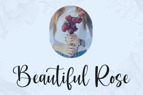 Berthalisa Font Poster 4