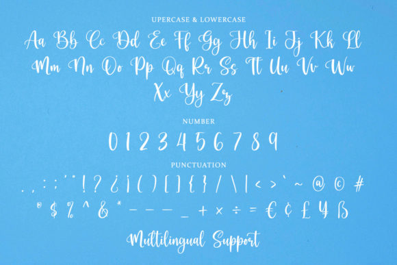 Berthalisa Font Poster 9