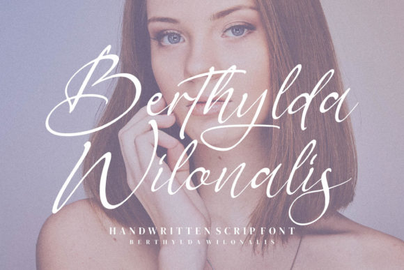 Berthylda Wilonalis Font Poster 1