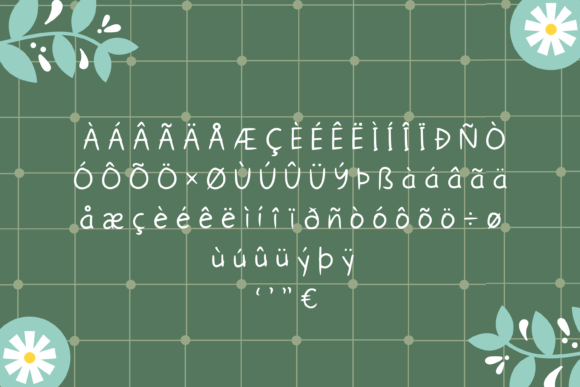 Beryllia Font Poster 3