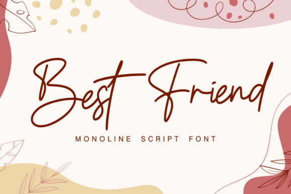 Best Friend Font Poster 1