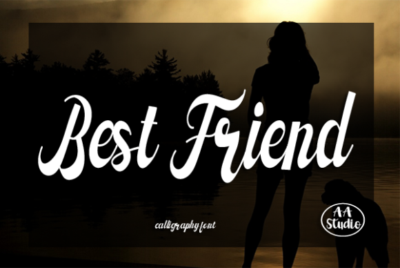 Best Friend Font Poster 1