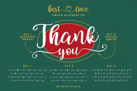 Best Love Font Poster 9