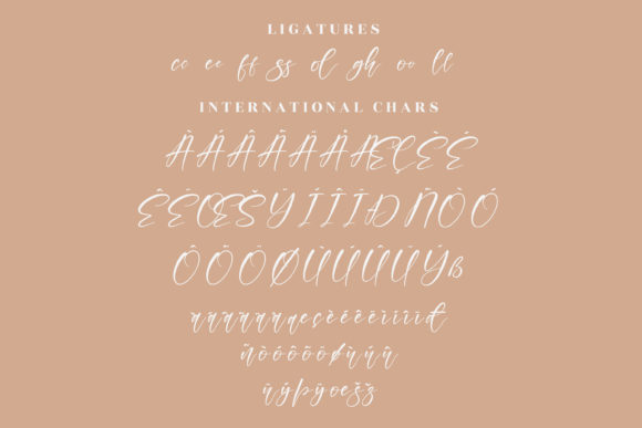 Bestalia Font Poster 14