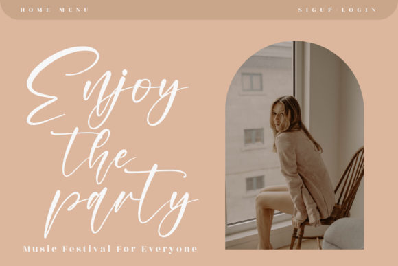Bestalia Font Poster 7