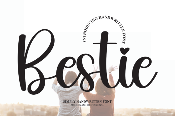 Bestie Font Poster 1