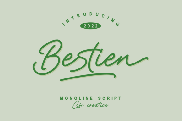 Bestien Font Poster 1