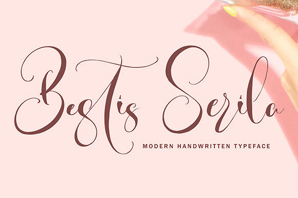 Bestis Serila Font Poster 2