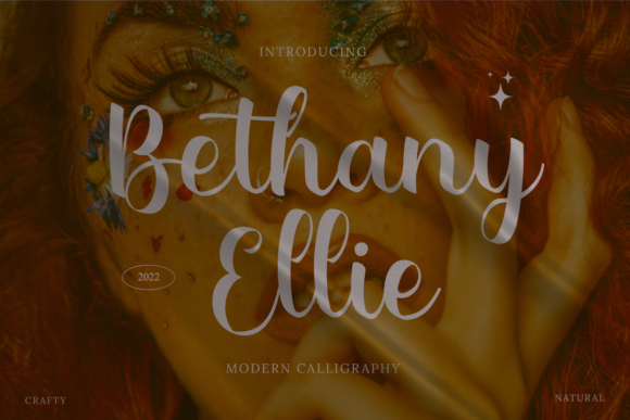 Bethany Ellie Font Poster 1