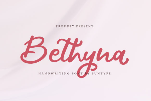 Bethyna Font Poster 1