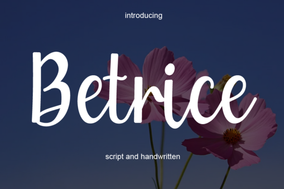 Betrice Font Poster 1