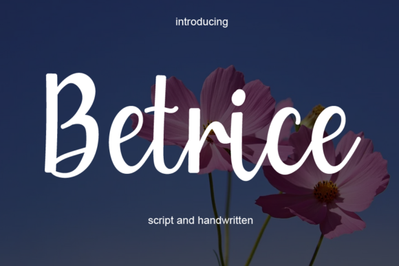 Betrice Font Betrice Font Poster 1