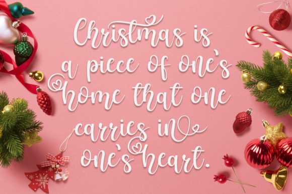 Better Christmas Font Poster 2