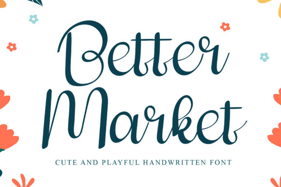 Better Market Font Poster 1