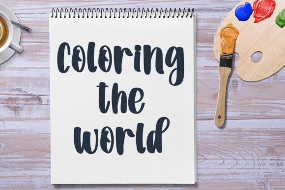 Better Pastel Font Poster 4