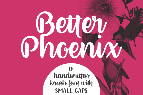 Better Phoenix Font Poster 1