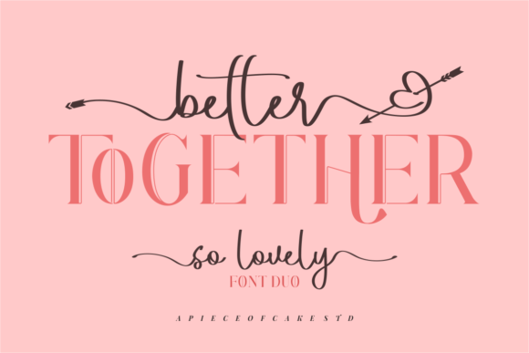 Better Together Font Poster 1