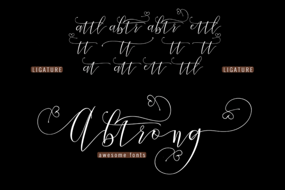 Bettha Bottle Font Poster 3
