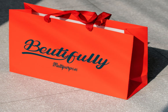 Beutifully Font Poster 2