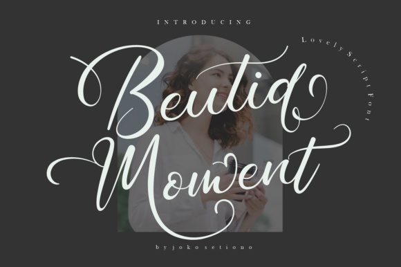 Beutiq Moment Font Poster 1