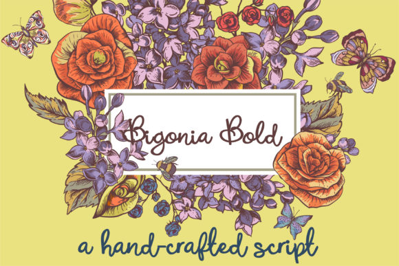 Bigonia Font Poster 3