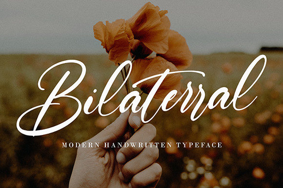 Bilaterral Font