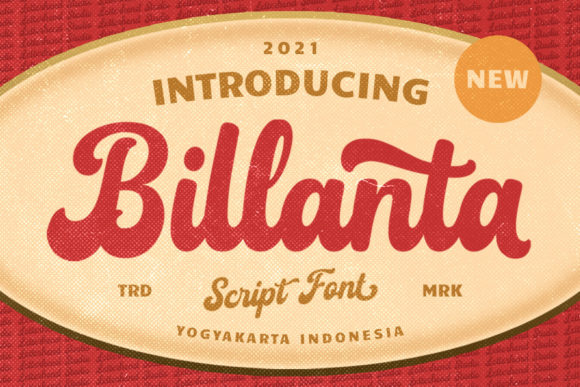 Billanta Font Poster 1