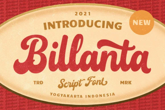 Billanta Font Billanta Font Poster 1