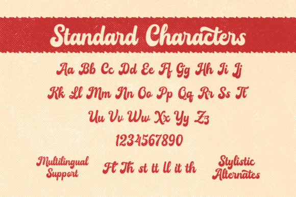 Billanta Font Poster 4