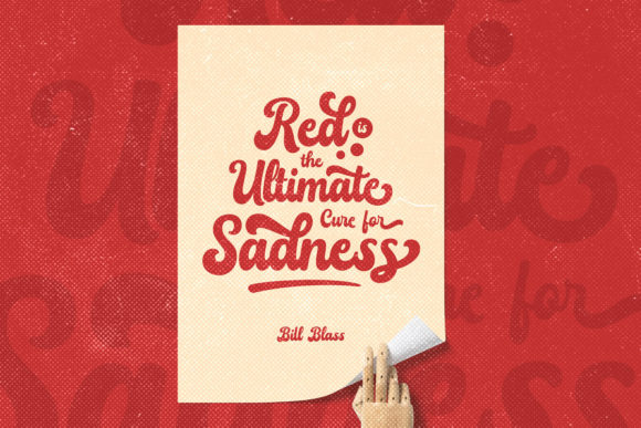 Billanta Font Poster 5