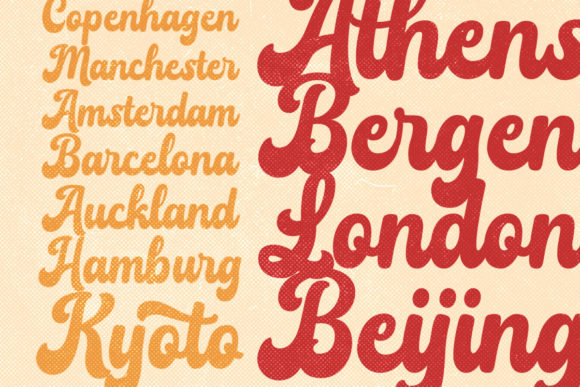 Billanta Font Poster 7