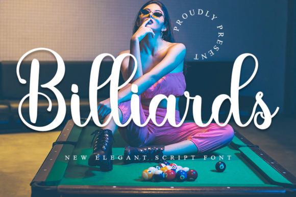 Billiards Font