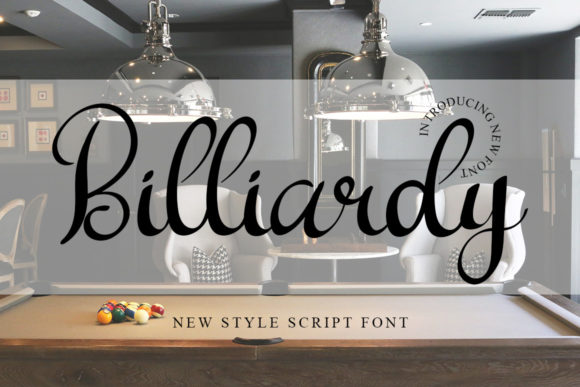 Billiardy Font