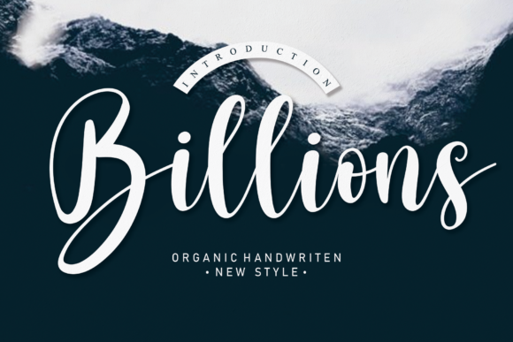 Billions Font Billions Font Poster 1