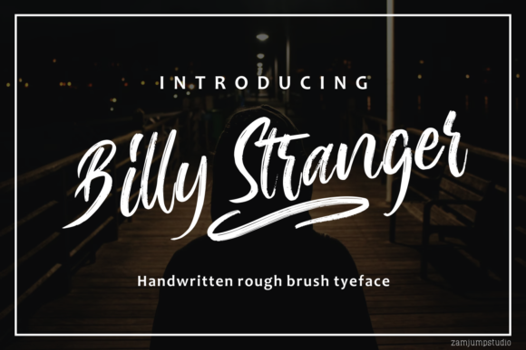 Billy Stranger Font Poster 1