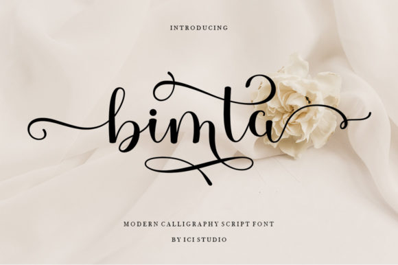 Bimta Font Poster 1