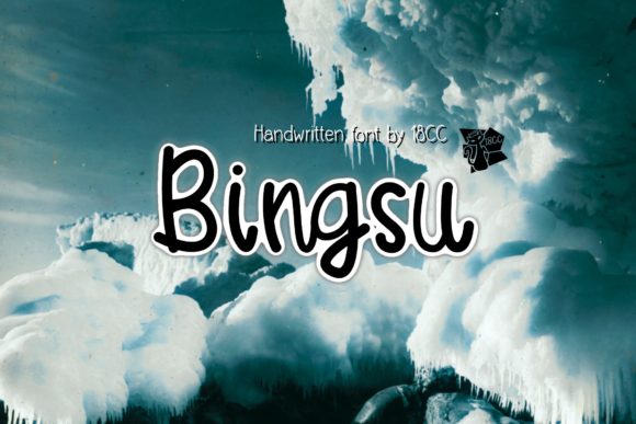 Bingsu Font Poster 1