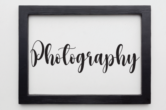 Biography Font Poster 2