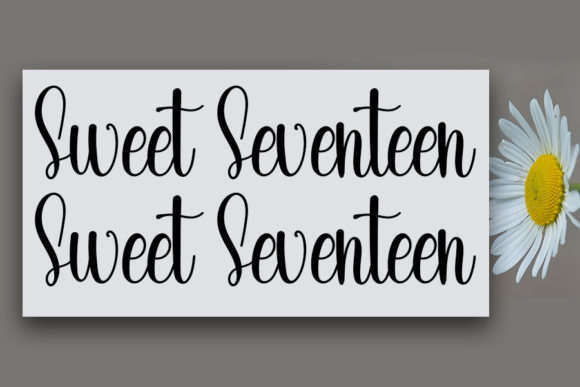 Birthday Font Poster 2