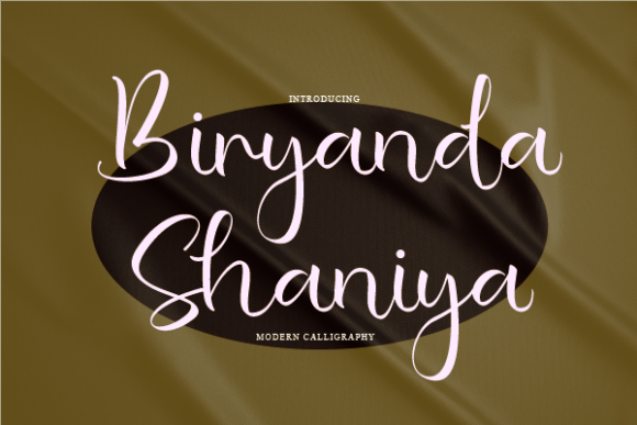 Biryanda Shaniya Font