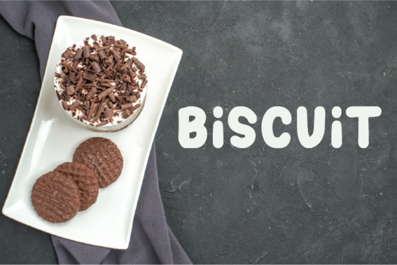 Biscuit Font Biscuit Font Poster 1