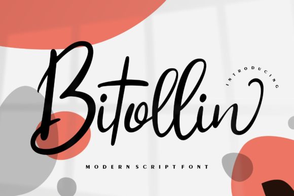 Bitollin Font Poster 1