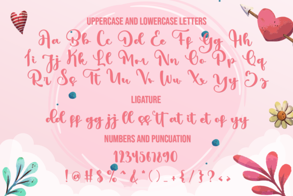 Bitterlove Font Poster 3